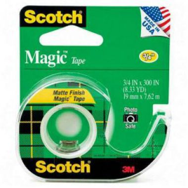 Băng Keo Ma Thuật 3M Scotch Magic Tape kèm đồ cắt keo